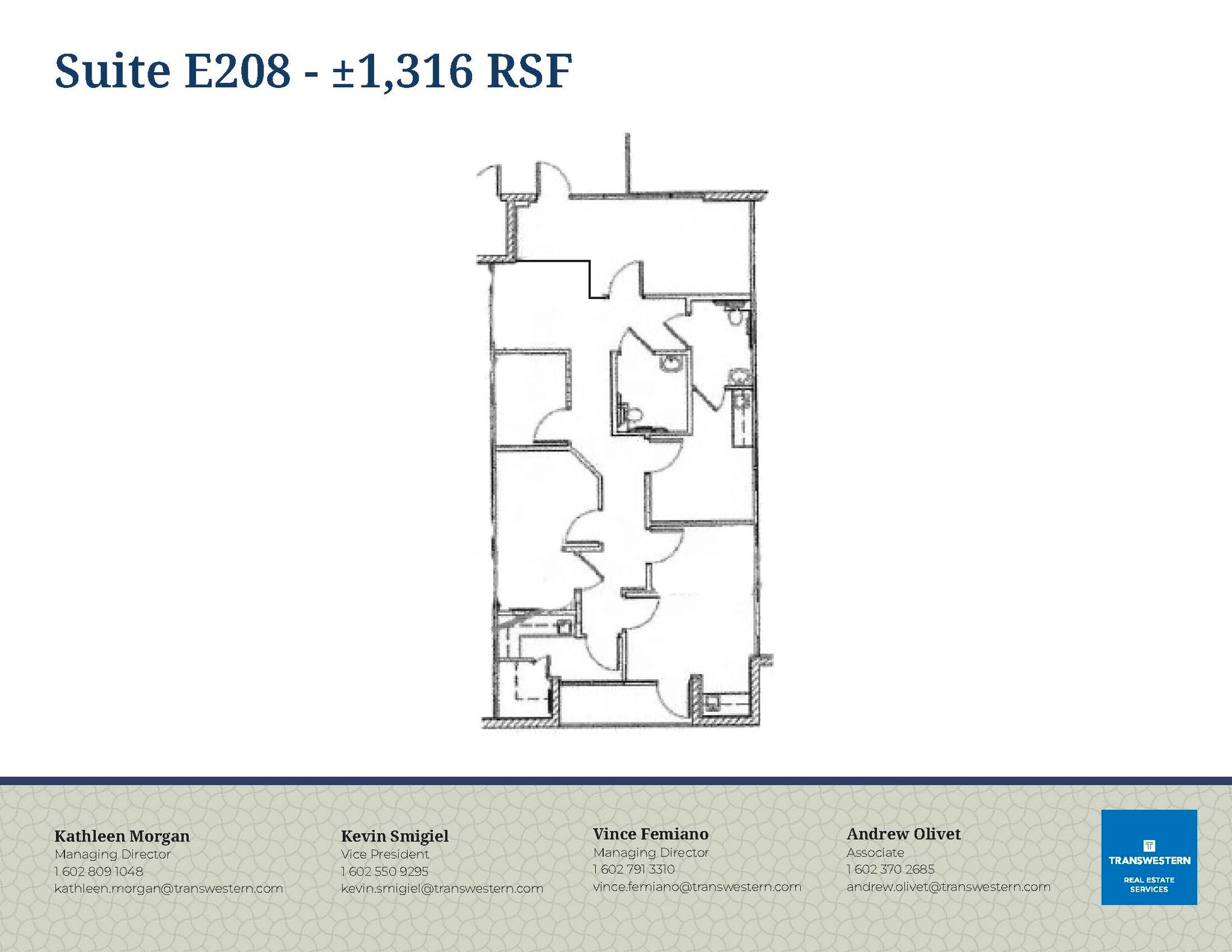8952 E Desert Cove Ave, Scottsdale, AZ for lease Floor Plan- Image 1 of 1