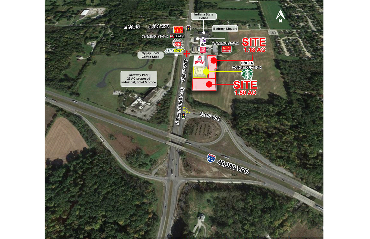Route 43 & Northgate Dr, West Lafayette, IN for lease Primary Photo- Image 1 of 2
