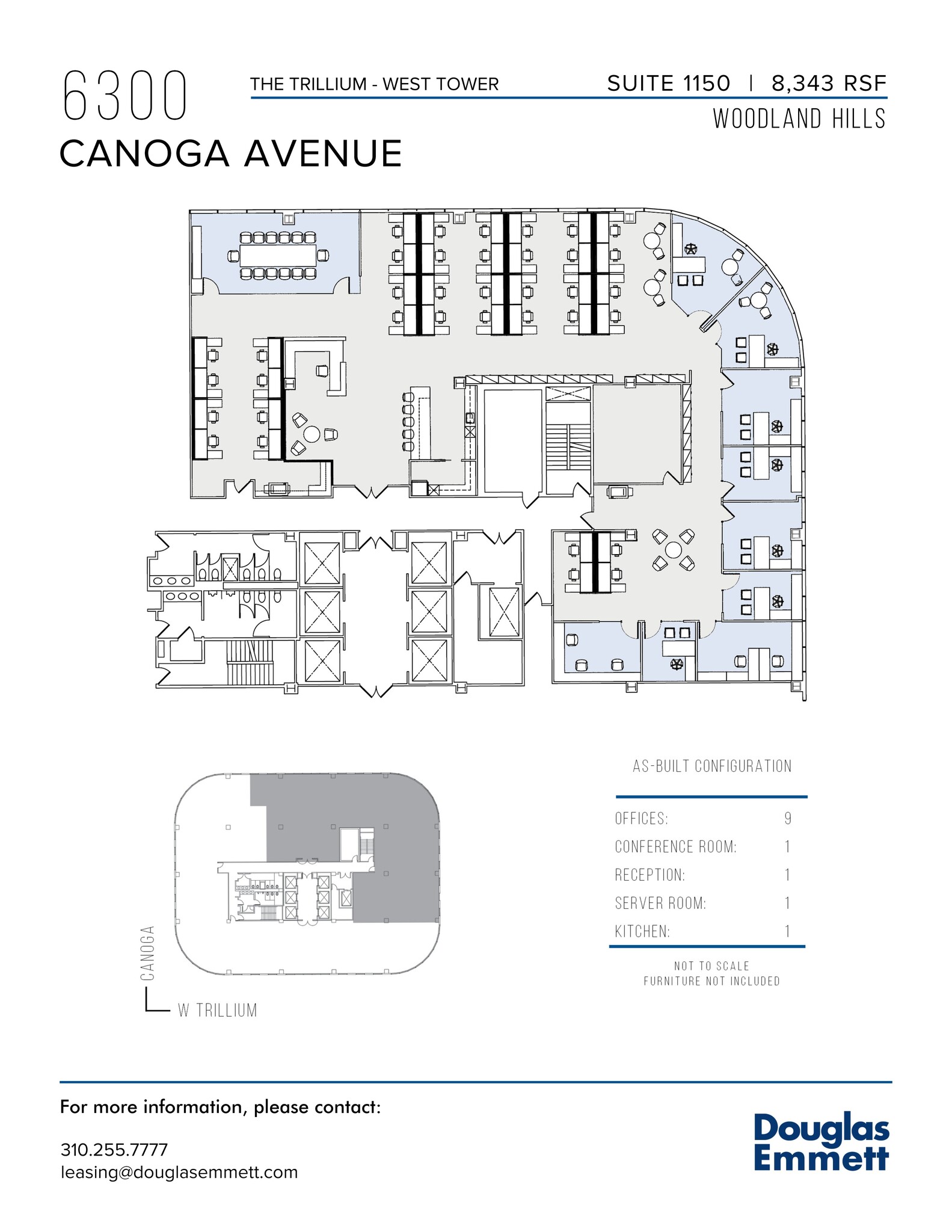 6300 Canoga Ave, Woodland Hills, CA for lease Site Plan- Image 1 of 1