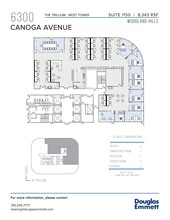 6300 Canoga Ave, Woodland Hills, CA for lease Site Plan- Image 1 of 1