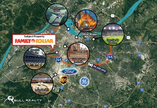 3277 Taylor Blvd, Louisville, KY - AERIAL map view