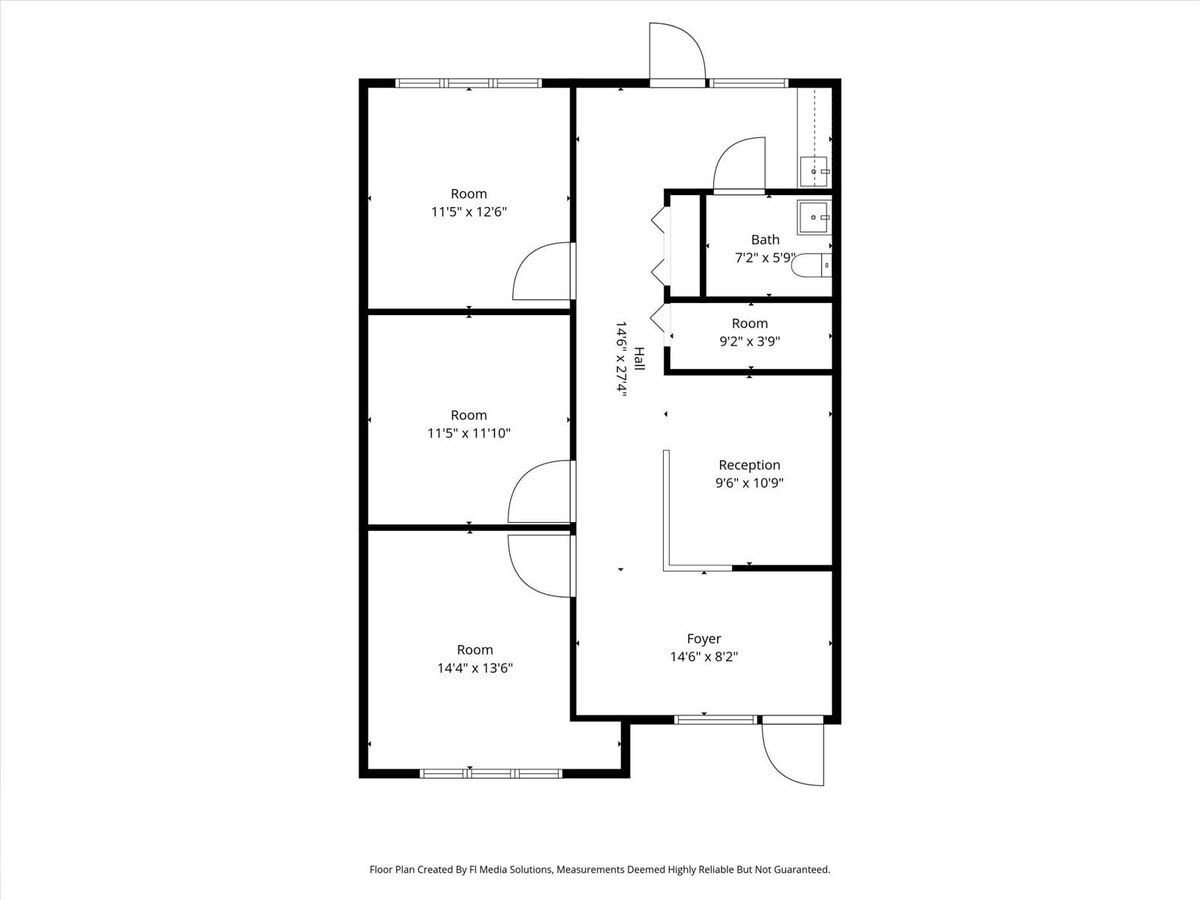 306 N Rhodes Ave, Sarasota, FL 34237 - Unit 111 -  - Floor Plan - Image 1 of 9