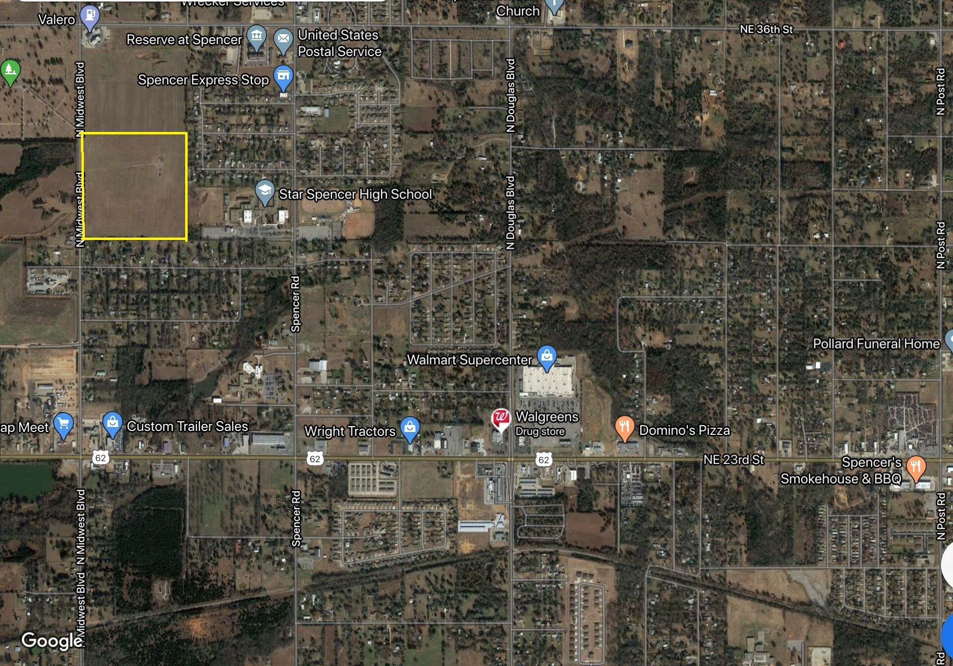 N Midwest Blvd, Spencer, OK 73084 Land for Sale