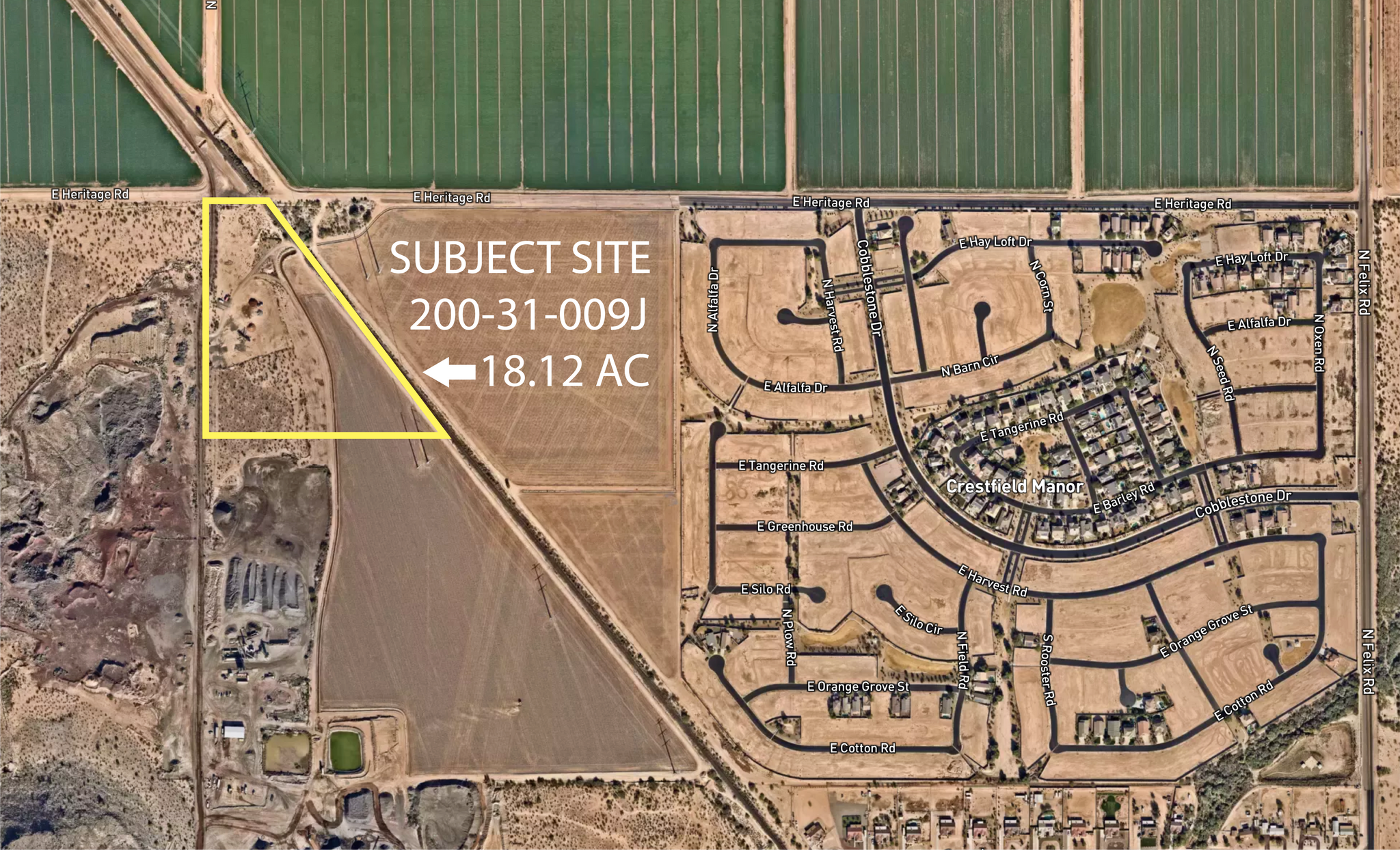 Heritage Rd & Attaway Rd, Florence, AZ for sale Building Photo- Image 1 of 1