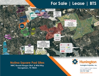 More details for NWC Ronald Reagan Blvd. & Wild way, Georgetown, TX - Land for Sale