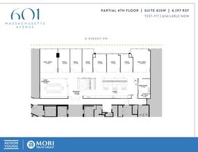 601 Massachusetts Ave NW, Washington, DC for lease Site Plan- Image 2 of 2