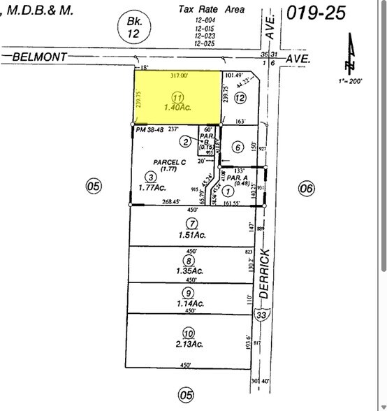 SW Cor Belmont & Derrick Ave, Mendota, CA for lease - Building Photo - Image 2 of 2