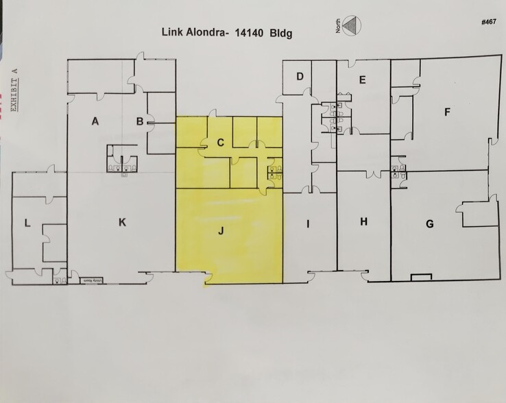 14140 Alondra Blvd, Santa Fe Springs, CA for lease - Floor Plan - Image 3 of 3