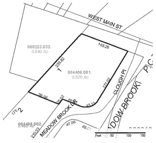 497-503 W Main St, Batavia, OH for lease - Plat Map - Image 3 of 6