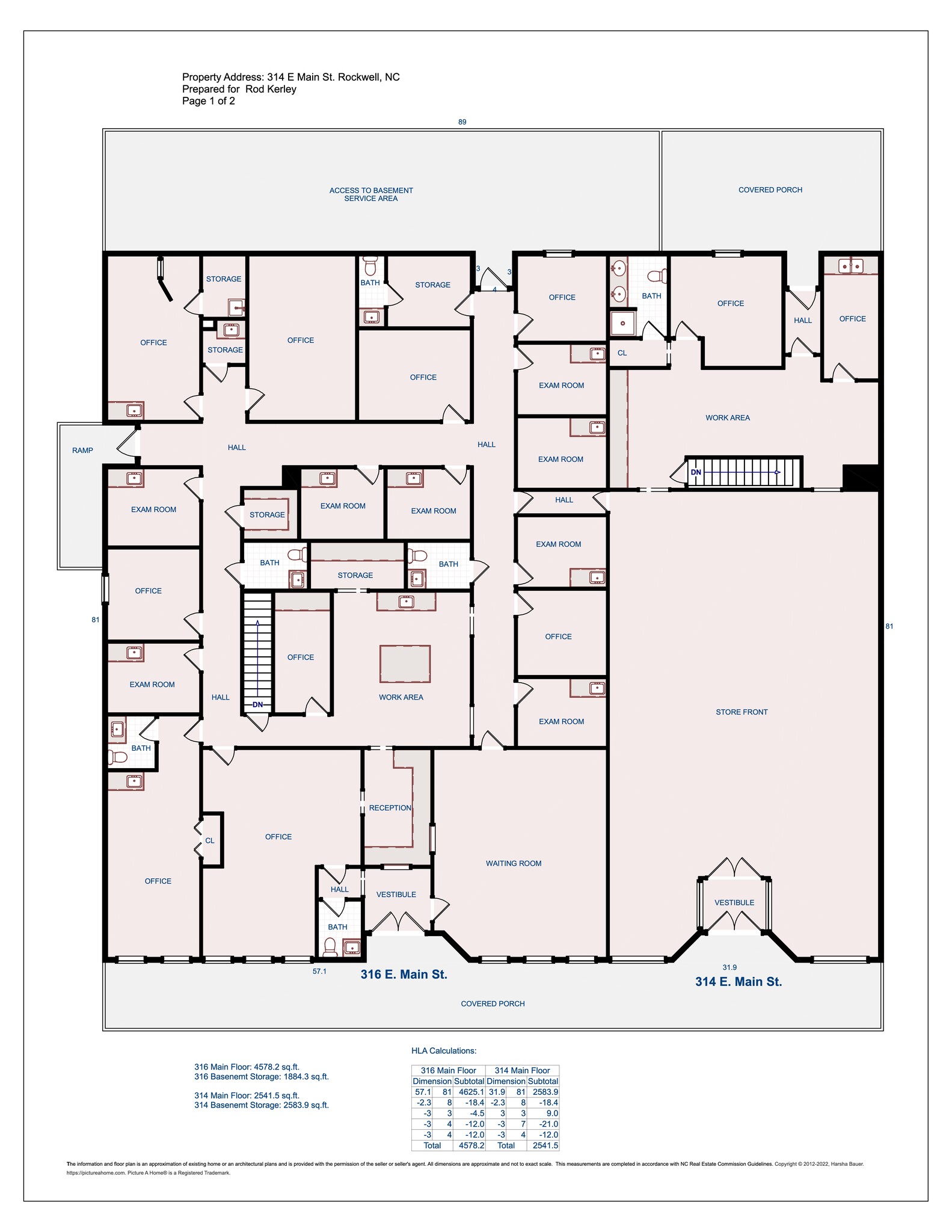 314-316 E Main St, Rockwell, NC for lease Site Plan- Image 1 of 71