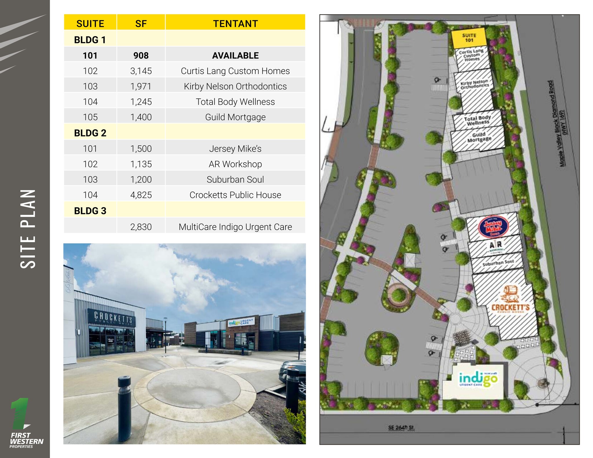 26217 Maple Valley Black Diamon Rd SE, Maple Valley, WA for lease Site Plan- Image 1 of 1