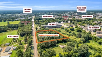 ±3.9-acres Across from MsState University - Parking Garage
