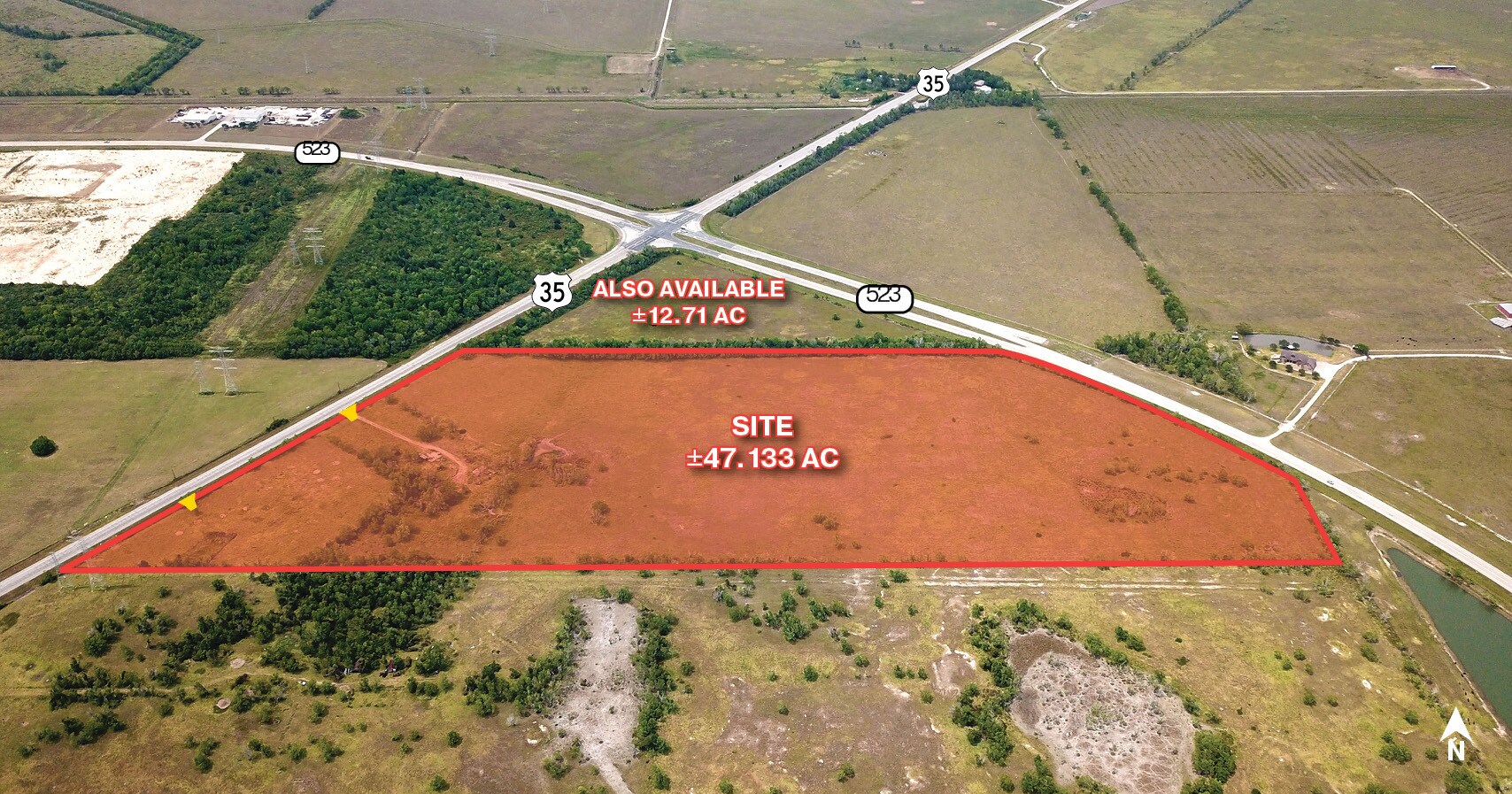 SH 35 & Hwy 523, Angleton, TX 77515 ±47.133 AC Angleton, TX 77515