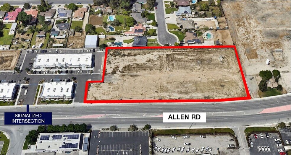 Allen Rd & Meacham Rd rd, Bakersfield, CA for sale - Building Photo - Image 2 of 4
