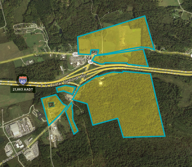 I-80 at Exit 42, Emlenton, PA for sale - Site Plan - Image 1 of 1