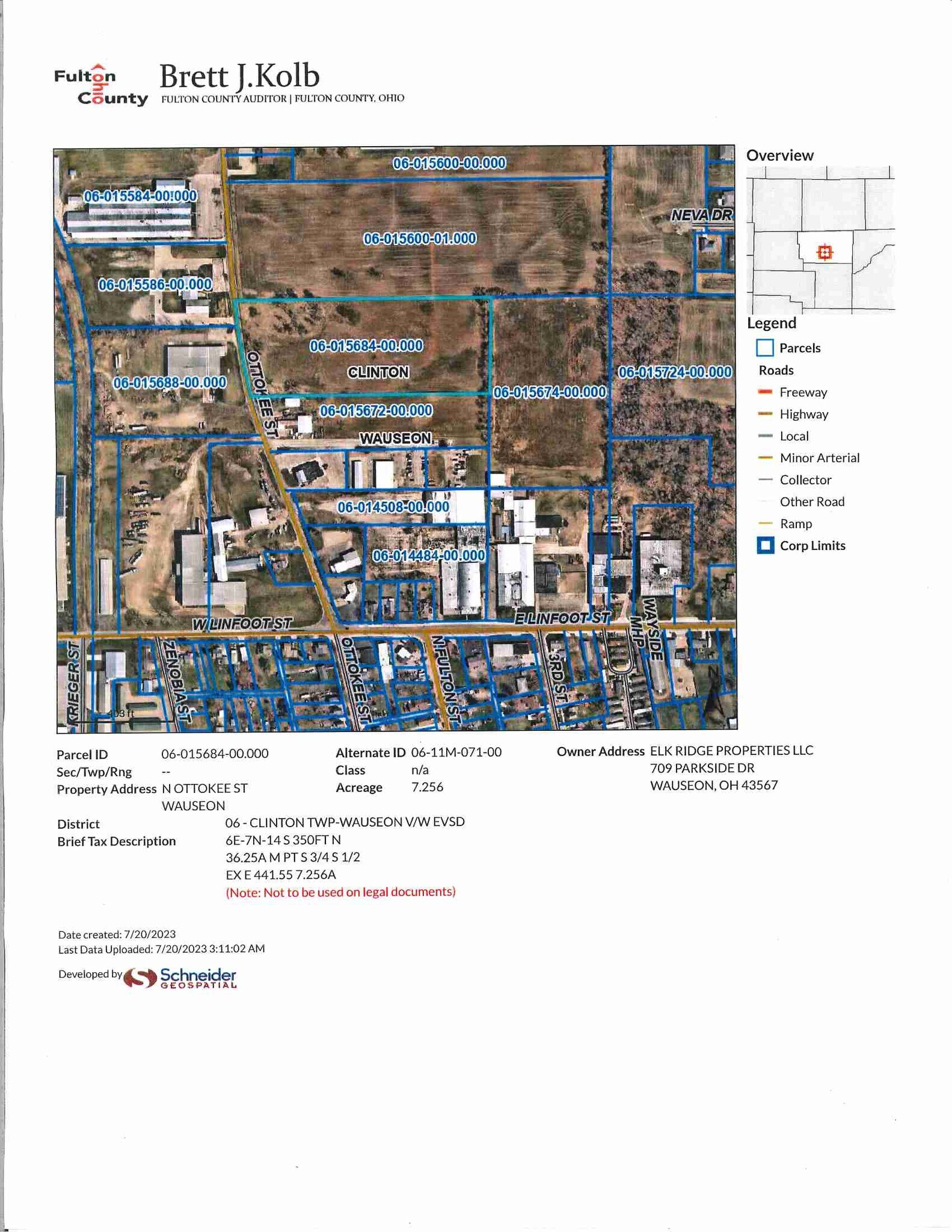 1100 N Ottokee St, Wauseon, OH for sale Building Photo- Image 1 of 1