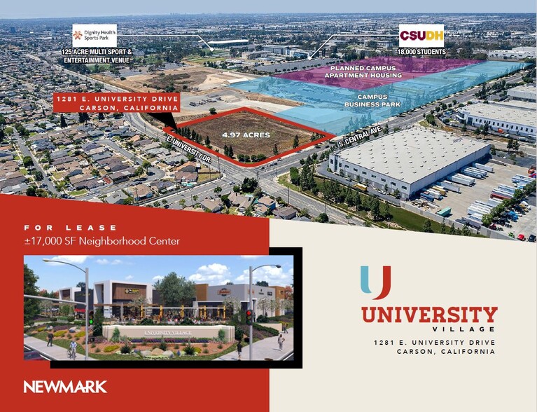 E University Dr, Carson, CA for lease - Building Photo - Image 1 of 2