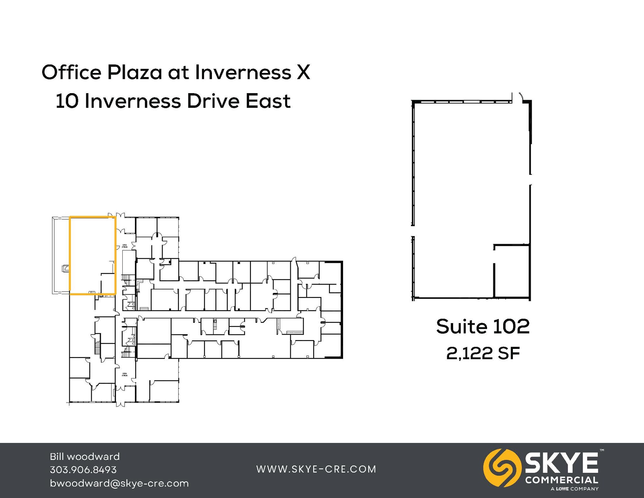 10 Inverness Dr E, Englewood, CO for lease Floor Plan- Image 1 of 2