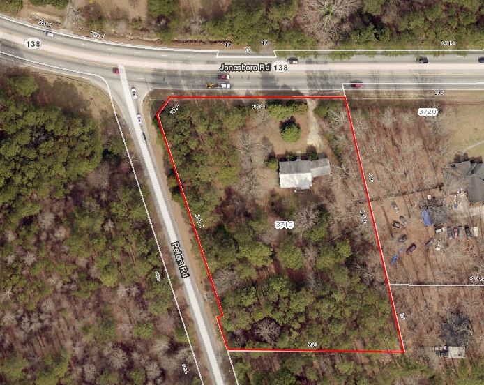 3740 Jonesboro Rd, Fairburn, GA for sale - Plat Map - Image 1 of 1