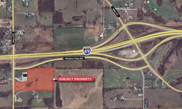 AR 279 Hwy, Gravette, AR - AERIAL  map view - Image1