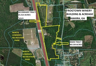 7495 Union Rd, Hahira, GA - aerial  map view - Image1