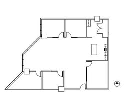 18W140 Butterfield Rd, Oakbrook Terrace, IL for lease Floor Plan- Image 1 of 3