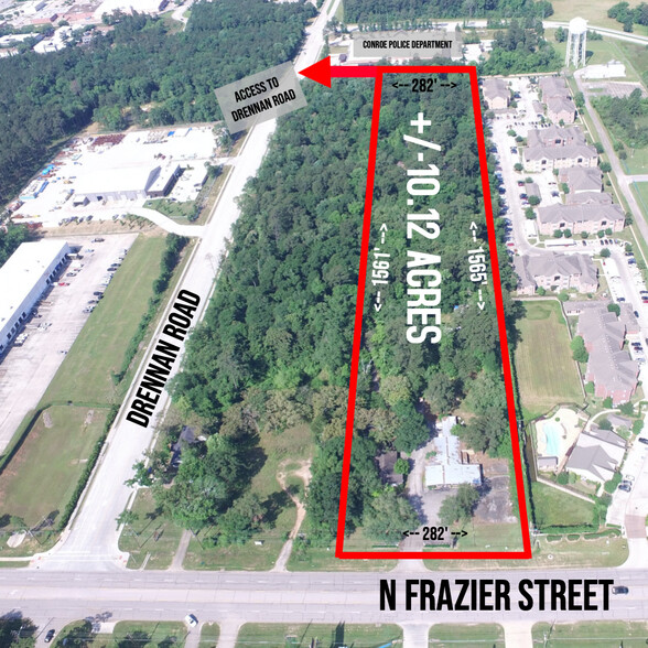 2411 N Frazier St, Conroe, TX 77303 - Land for Sale ...