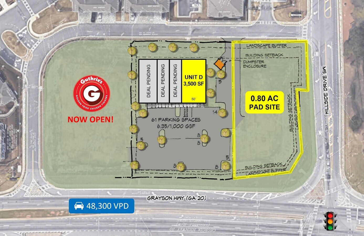 Grayson Hwy & Hillside Drive, Grayson, GA 30017 Grayson Hwy