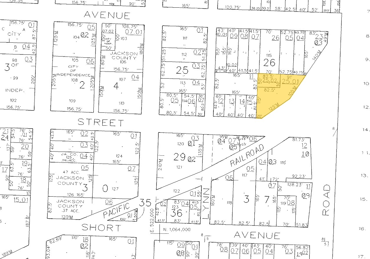 136 E Walnut St, Independence, MO for sale Plat Map- Image 1 of 1