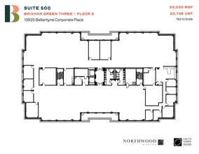 13925 Ballantyne Corporate Pl, Charlotte, NC for lease Floor Plan- Image 1 of 1