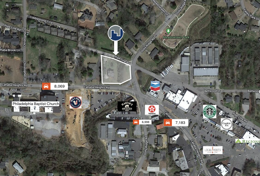 3020 Pump House Road, Vestavia, AL for lease - Aerial - Image 2 of 2