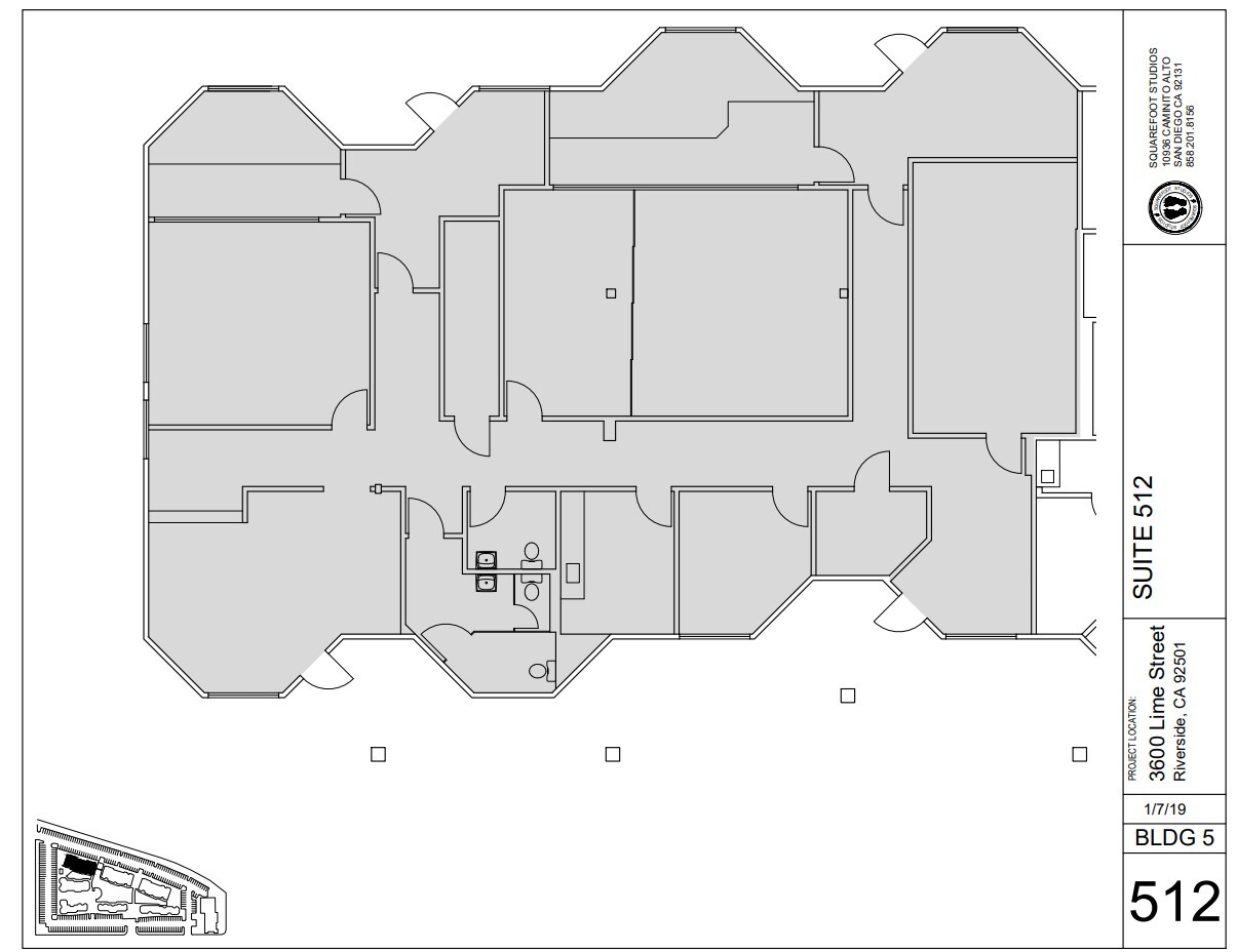 3600 Lime St, Riverside, CA for lease Floor Plan- Image 1 of 1