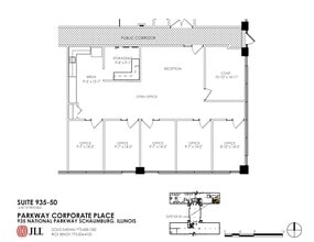 935 National Pky, Schaumburg, IL for lease Floor Plan- Image 1 of 1