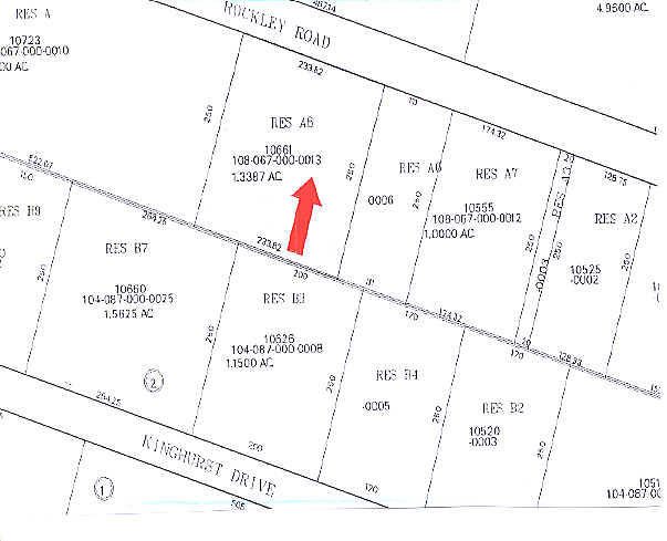 10661 Rockley Rd, Houston, TX for lease - Plat Map - Image 2 of 3