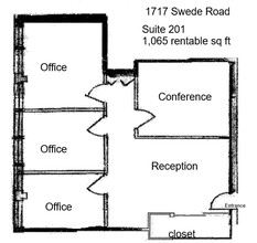 1717 Swede Rd, Blue Bell, PA for lease Floor Plan- Image 1 of 1