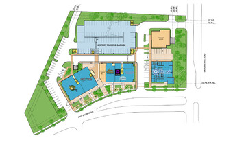 East Shore & Grogan's Mill, The Woodlands, TX for lease Site Plan- Image 1 of 2