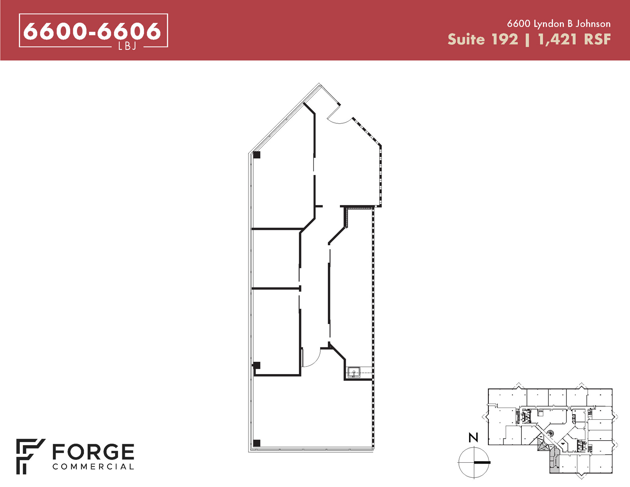 6600 Lyndon B Johnson Fwy, Dallas, TX for lease Floor Plan- Image 1 of 1