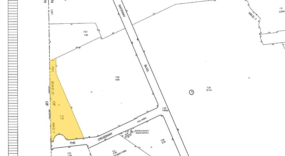 7 Crossway Blvd, Patchogue, NY for sale - Plat Map - Image 2 of 16