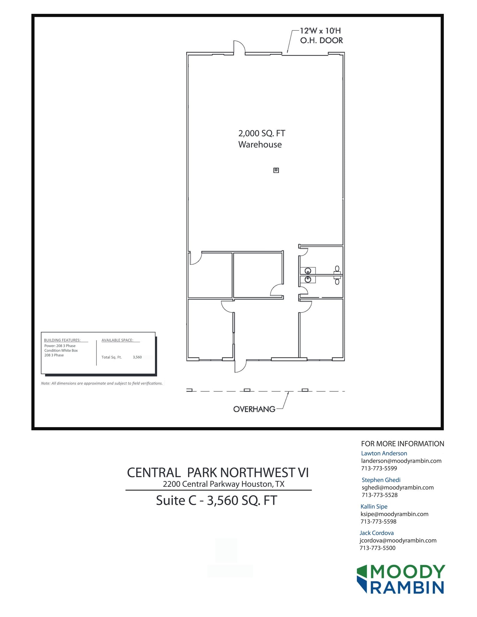 2501 Central Pky, Houston, TX for lease Site Plan- Image 1 of 1