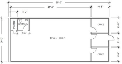 12423 Cutten Rd, Houston, TX for lease Floor Plan- Image 1 of 1