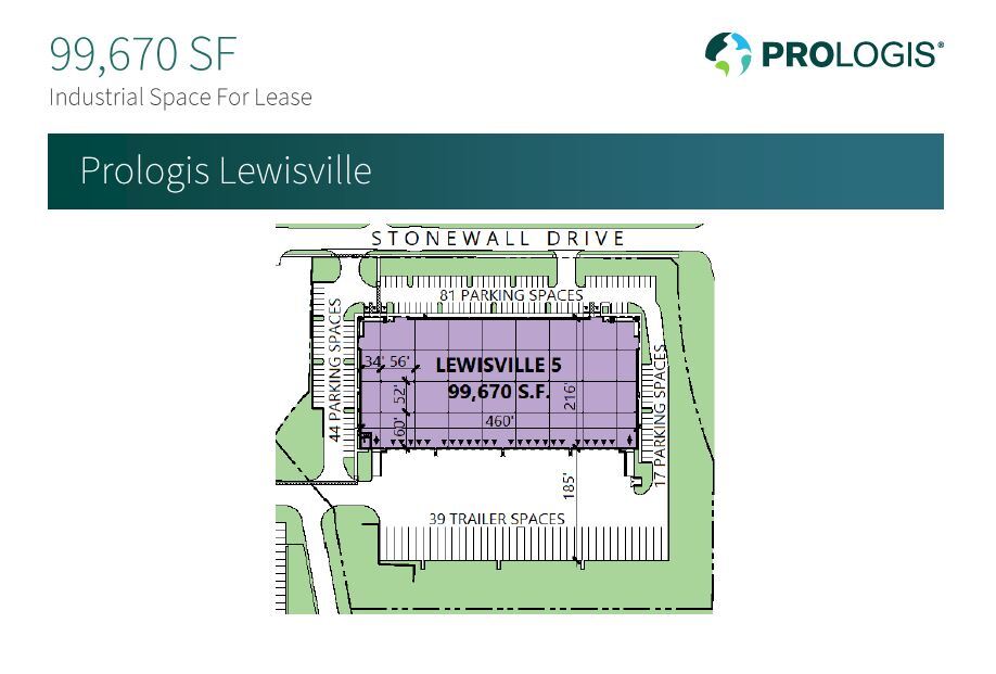 Stonewall Dr Building 5, Lewisville, TX for lease Site Plan- Image 1 of 1