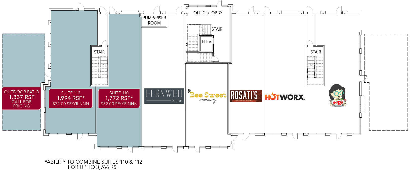 76 Hunter St, Apex, NC 27502 Retail for Lease