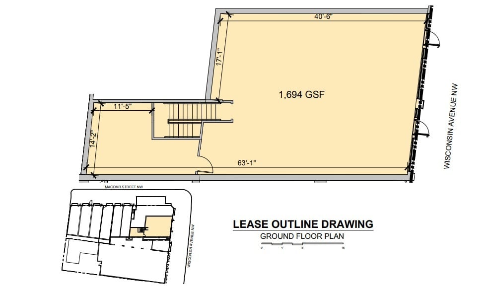 3232-3238 Wisconsin Ave NW, Washington, DC for lease Floor Plan- Image 1 of 1