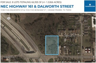 More details for NEC Hwy 161 & Dalworth St, Grand Prairie, TX - Land for Sale