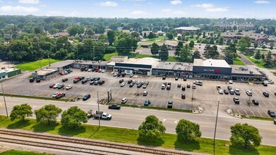 340-358 W Maple St, New Lenox, IL - AERIAL  map view - Image1