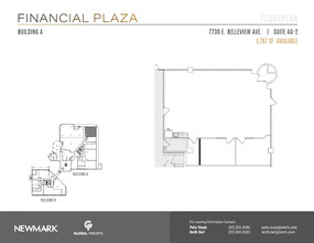 7730 E Belleview Ave, Greenwood Village, CO for lease Floor Plan- Image 1 of 2