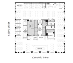 580 California St, San Francisco, CA for lease Floor Plan- Image 1 of 1
