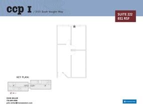 3131 S Vaughn Way, Aurora, CO for lease Site Plan- Image 2 of 2