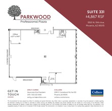 5501 N 19th Ave, Phoenix, AZ for lease Floor Plan- Image 1 of 1