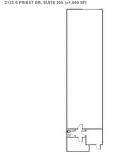 2121 S Priest Dr, Tempe, AZ for lease Floor Plan- Image 1 of 1